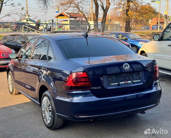 Volkswagen Polo 1.6 AT, 2017, 114 129 км