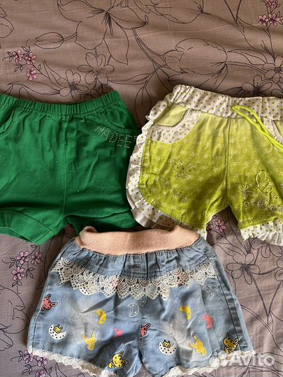 Детские вещи пакетом для девочки 98 104 110