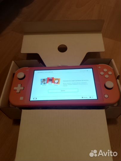 Nintendo switch lite новая