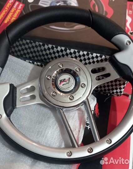 Спортивный руль на ваз