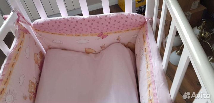 Бортики и детское постельное белье