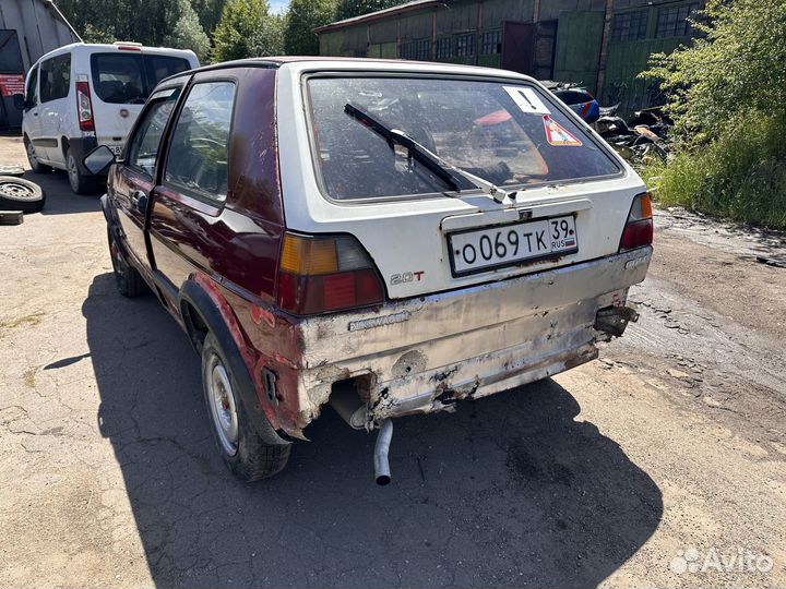 Разбор Volkswagen Golf 2, 1.3, МКПП, 1987 г.в