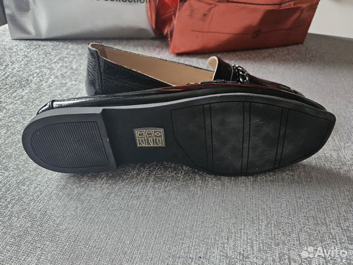 Лоферы женские 40 размер натуральная кожа