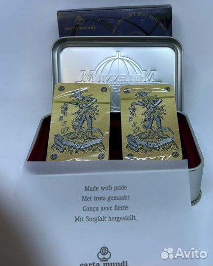 Millenium Игральные карты Carta Mundi Бельгия