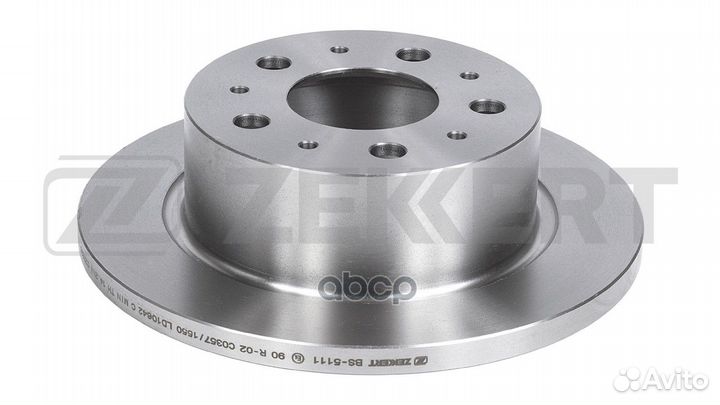 Диск тормозной Citroen Jumper (250) 06-; Fiat