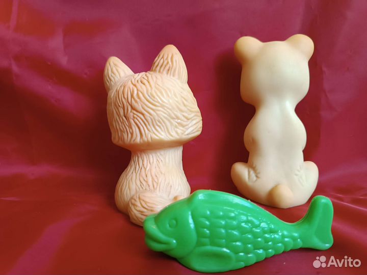 Резиновые игрушки СССР