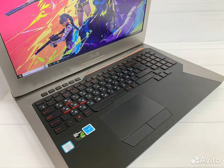 I7 GTX970M SSD+HDD FullHD Ноутбук Игровой Asus ROG