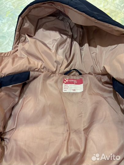 Пуховик детский 128