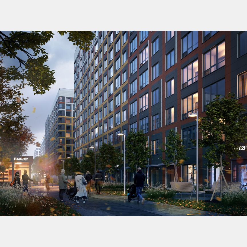 1-к. квартира, 39,1 м², 4/12 эт.