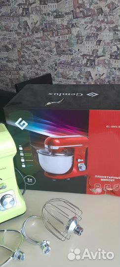 Планетарный миксер Gemlux GL-SM5.5AG