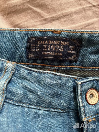 Джинсы Zara 38