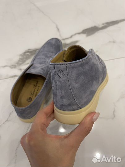 Лоферы женские 38 размер замшевые