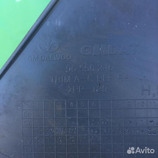 Обшивка стойки Шевроле Лачетти