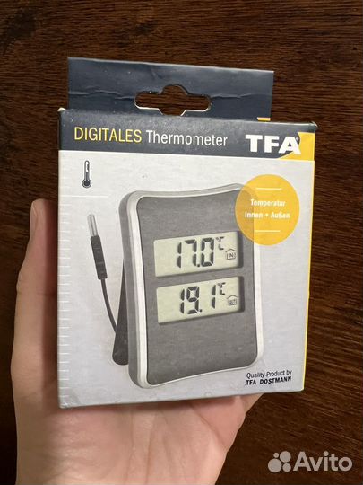 Метеостанция термометр Tfa 30.1044