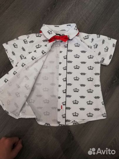 Рубашка белая р. 104
