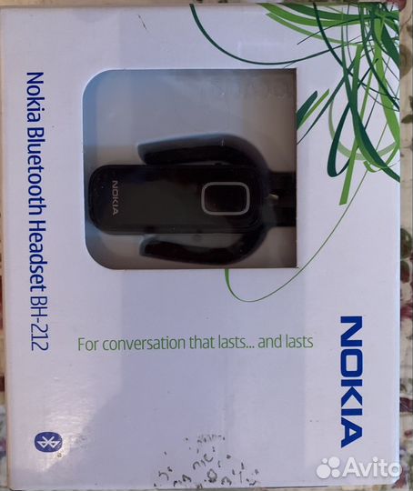 Минигарнитура Nokia Bluetooth Headset BH-212