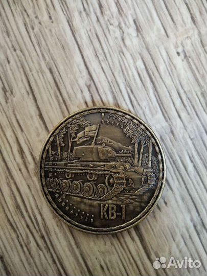 Набор из 5 жетонов - танки
