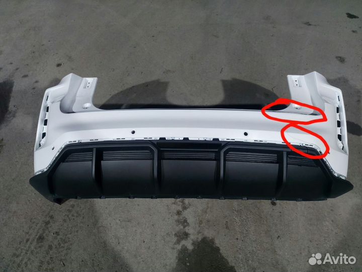 Задний бампер Haval F7