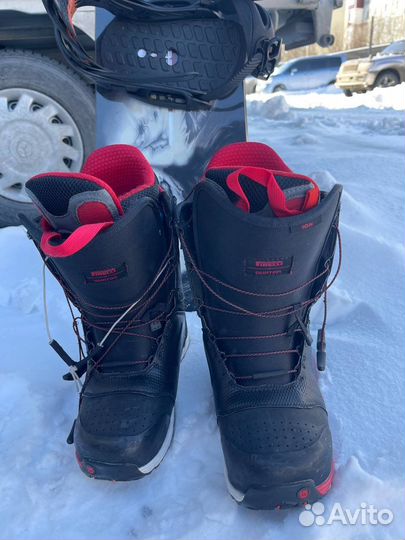 Сноуборд,Burton,Ion,Nug,Крепления,Ботинки