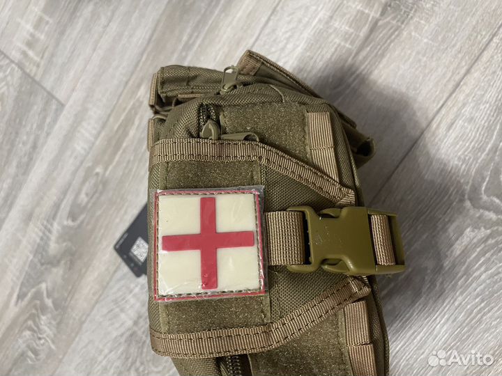 Тактический разгрузочный пояс с подсумками