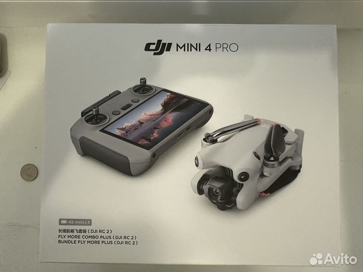 Квадрокоптер DJI mini 4 PRO