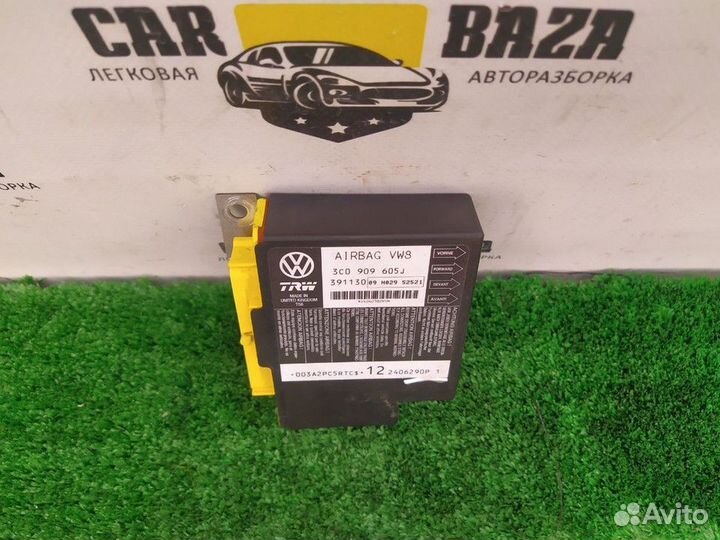 Блок управления airbag Volkswagen Passat