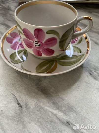 Фарфоровые чашки дфз Вербилки