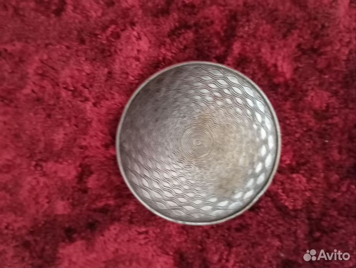 Винтажная пудреница СССР 