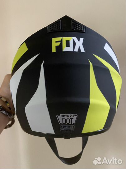 Продаю шлем fox fmvss 218, S (49-50), новый