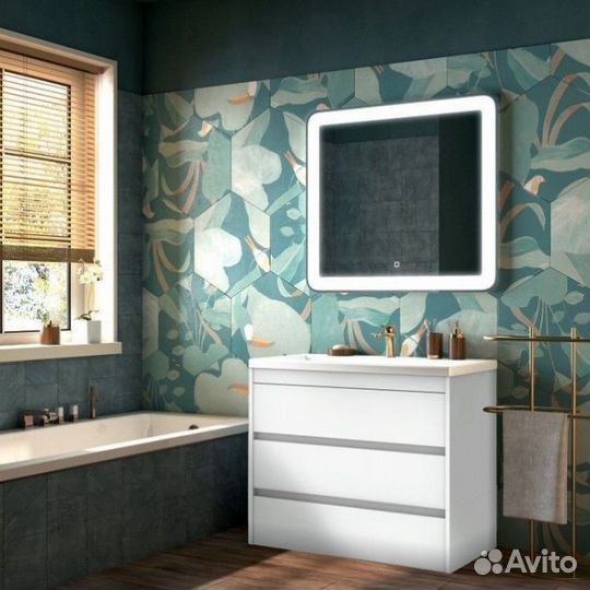 Мебель для ванной напольная Art&Max Family 100 Bia