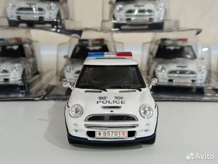 Deagostini Mini Cooper S Police China 1:43