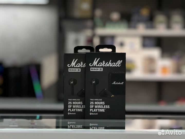 Marshall Minor 3 Black Новый