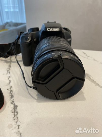 Зеркальный фотоаппарат canon 1000D + объектив
