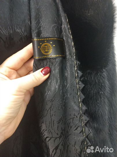 Шуба норковая 48 50 длинная бу