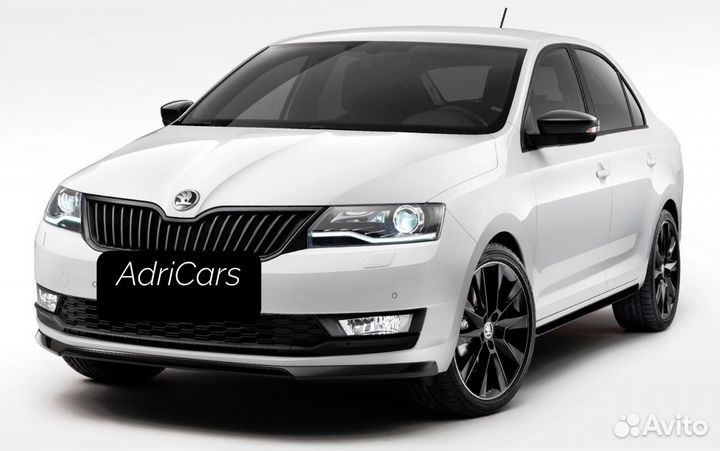 Бампер передний на Skoda Rapid 1 2017 новый