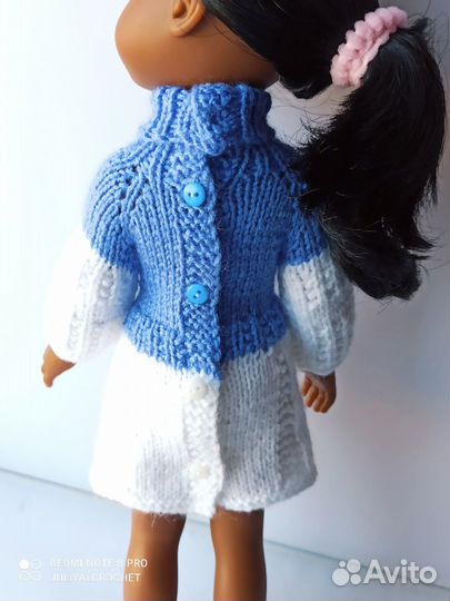 Лот из 4 нарядов для кукол Паола Рейна