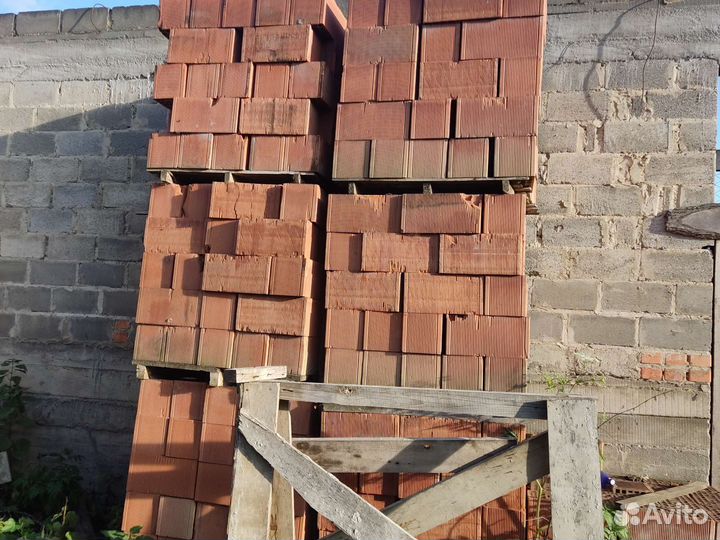 Кирпич красный блоки