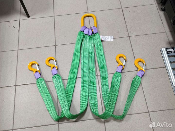 Строп текстильный четырехветвевой 5,0т 1,5м