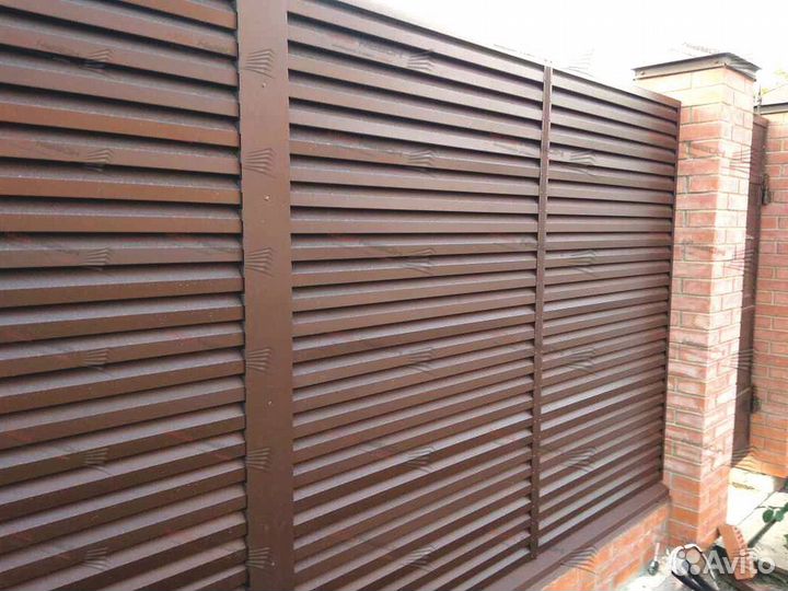 Забор жалюзи