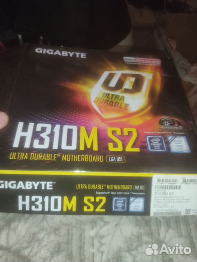 Материнская плата h310m s2
