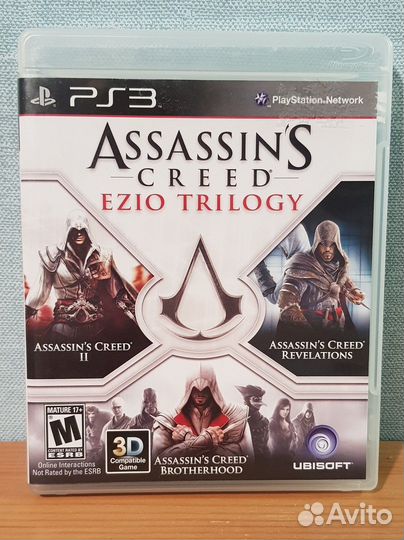 Assassins Creed Ezio Trilogy PS3