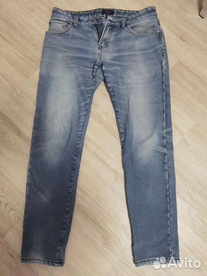 Джинсы утепленные мужские зимние на флисе w32 L32