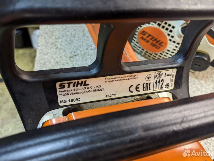 Бензопилы stihl 180