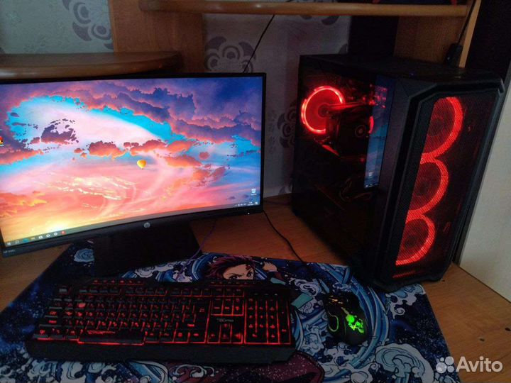 Игровой пк Ryzen 5 + 1060