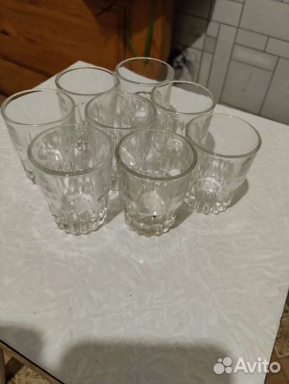 Стопки из стекла СССР