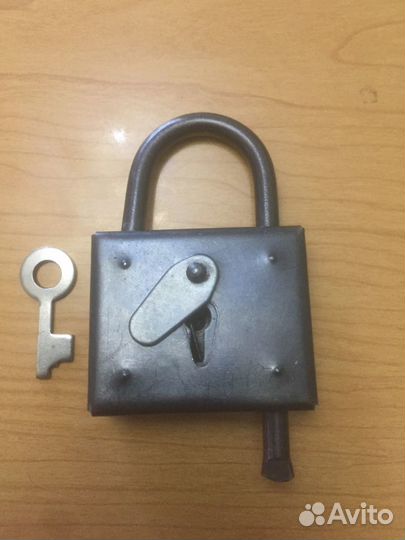 Замок навесной контрольный СССР
