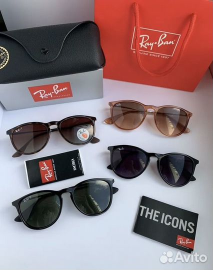 Очки ray ban Erika прозрачные