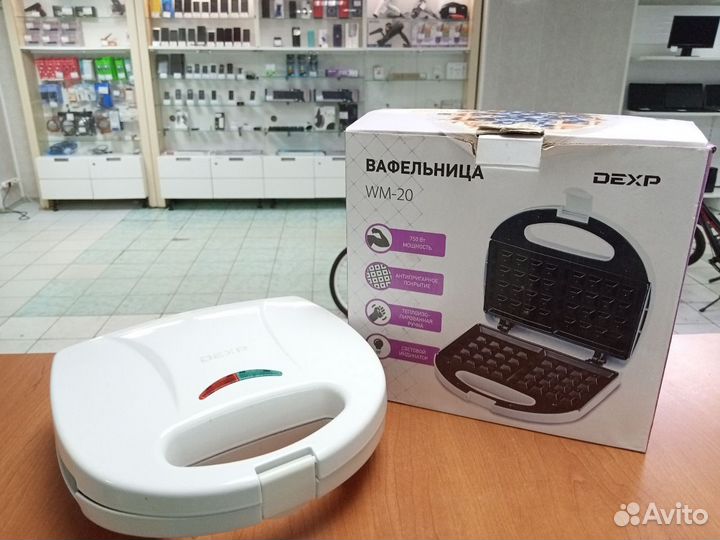 Вафельница Dexp WM 20 (бп)