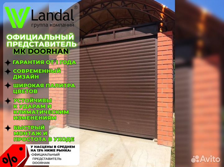 Гаражные роллетные ворота