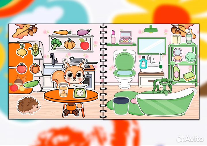 Домик белочки